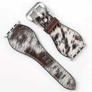 watch Strap Men and Women Unisex topsoil moss homeotherm iceberg American Darling Beautifully Hair-On Genuine American Leather I 