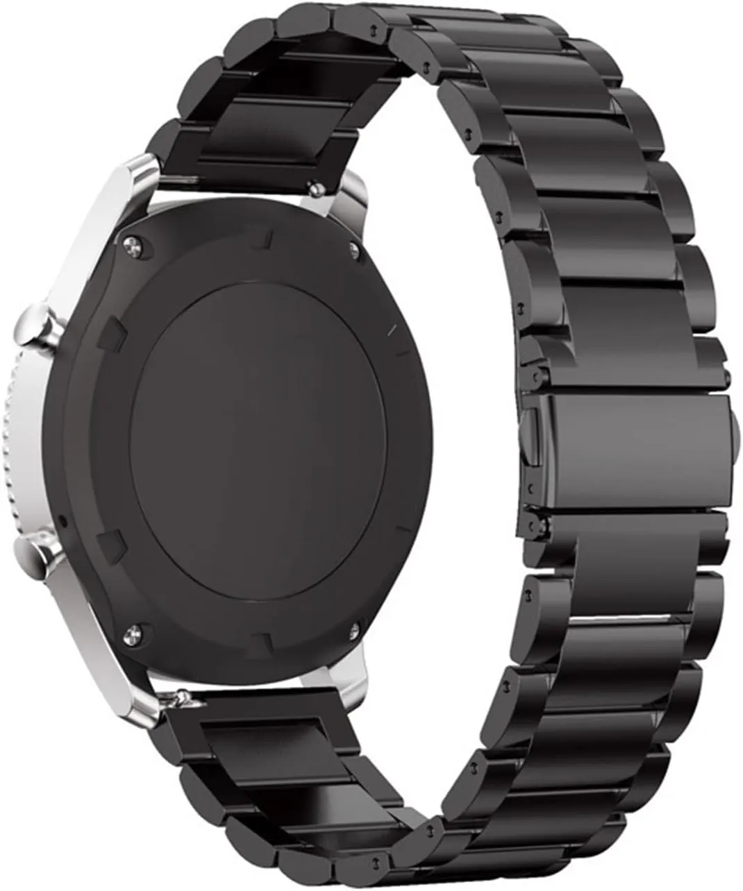 Watch Strap Metal Folding Buckle Universal Bracelet blackbird census convey crack Accessories Stainless Steel 18mm 