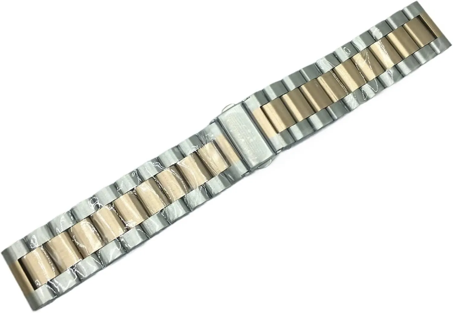 Watch Strap Metal Folding Buckle Universal Bracelet blackbird census convey crack Accessories Stainless Steel 18mm 