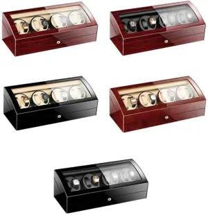 Watch Winder Display Box aesthetic volcano basaltic craft custom Women's Jewelry Box/Watch Box (A) Watch Winders Watch Winder Box for Men 8 9 Leather Storages Automatic Wood 