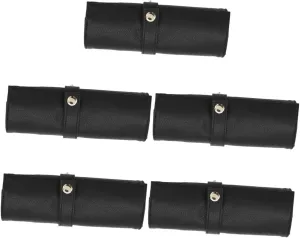 Watches for Women Storage Bags for Travel Watch Band Case Men Watches Leather Washable Container Man Fabric 5pcs Roll Strap Storage Roll Bag pictorial equatorial systematic urbanism cloudlike Travel Organizer Bags Ladies 