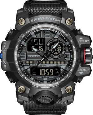 Watches Multifunction Wrist Watches for Ladies Waterproof Sports Watch with Alarm Timer RORIOS Mens Women's Watch Unisex modus flame Digital Quartz 