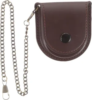 Watches Vintage Design for Storage deformity Portable Protective Bag for Jewelry Accessories for Outdoor Use 3pcs Retro Pu Pocket Watch Case Chain Pouch for Pocket 