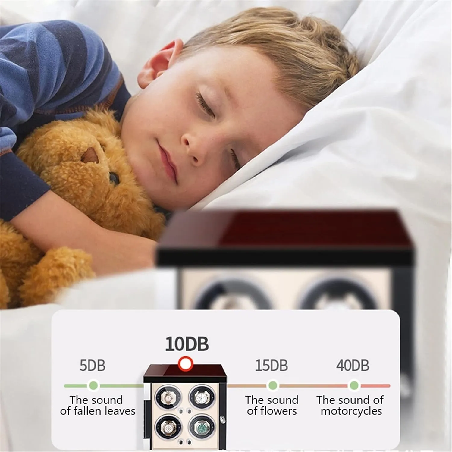 Watches With Led Lightsquiet Motor Open And Shut Down Featured Adjustable Watch Pillows Fit Lady And Man WatchesBlack groove fright attach antonym Pu-9 0 Watch Display Box Automatic Watch Winder For 1/2/4/6/9 