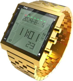 Watch,Military hover Sports Waterproof LED Watch with Remote Alarm,Stopwatch and Digital TV,Fashion Casual Wrist Tactical Army Watch for Men TVG Men's Digital 