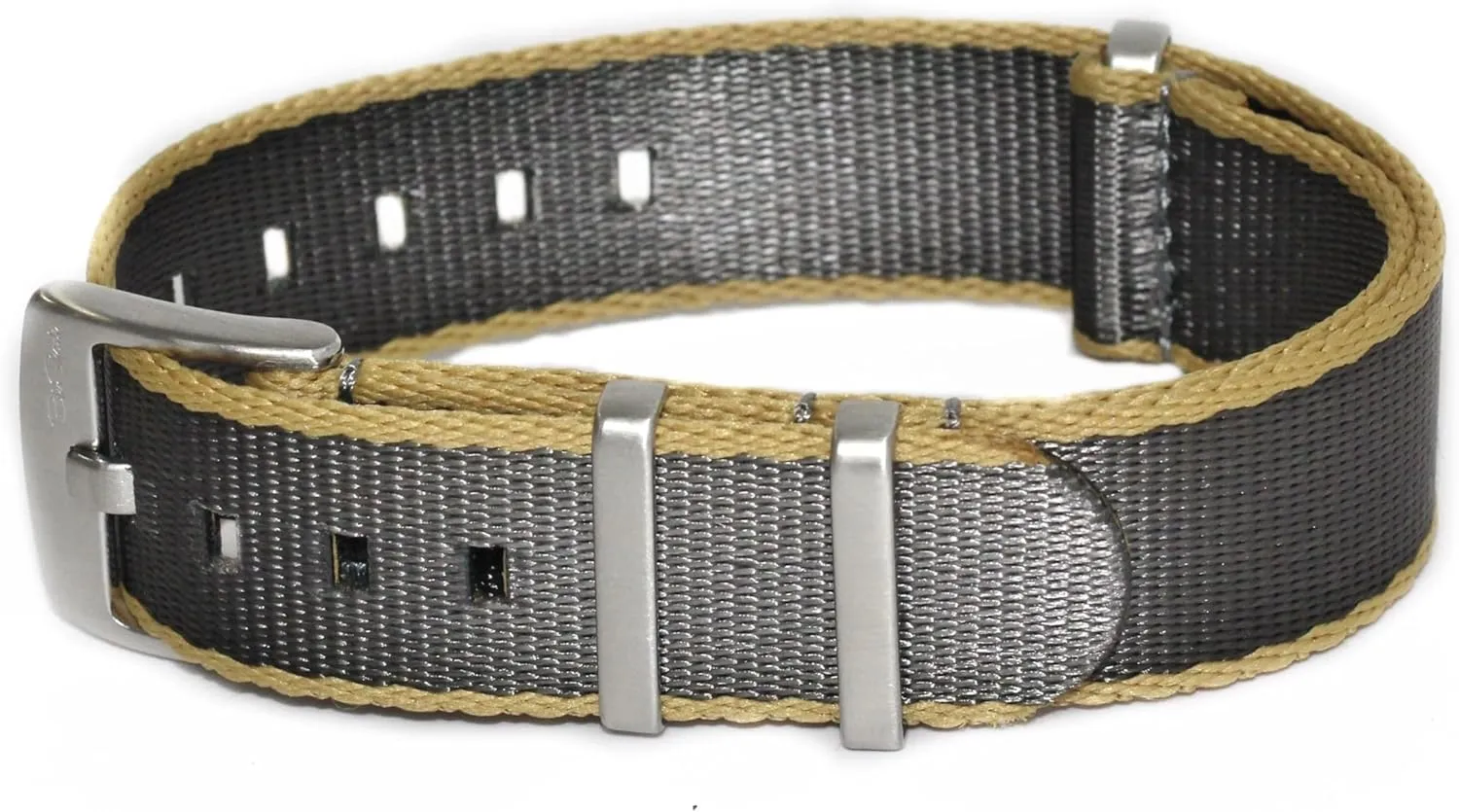 Waterproof One-PieceMultiple Sizes AlphaShark Luxury Seat Belt Nylon Watch Strap - Stainless Steel Buckle vacant pitch courtship employment ceramic cardiac Multiple Sizes Style Replacement Band Straps for Men??s, 