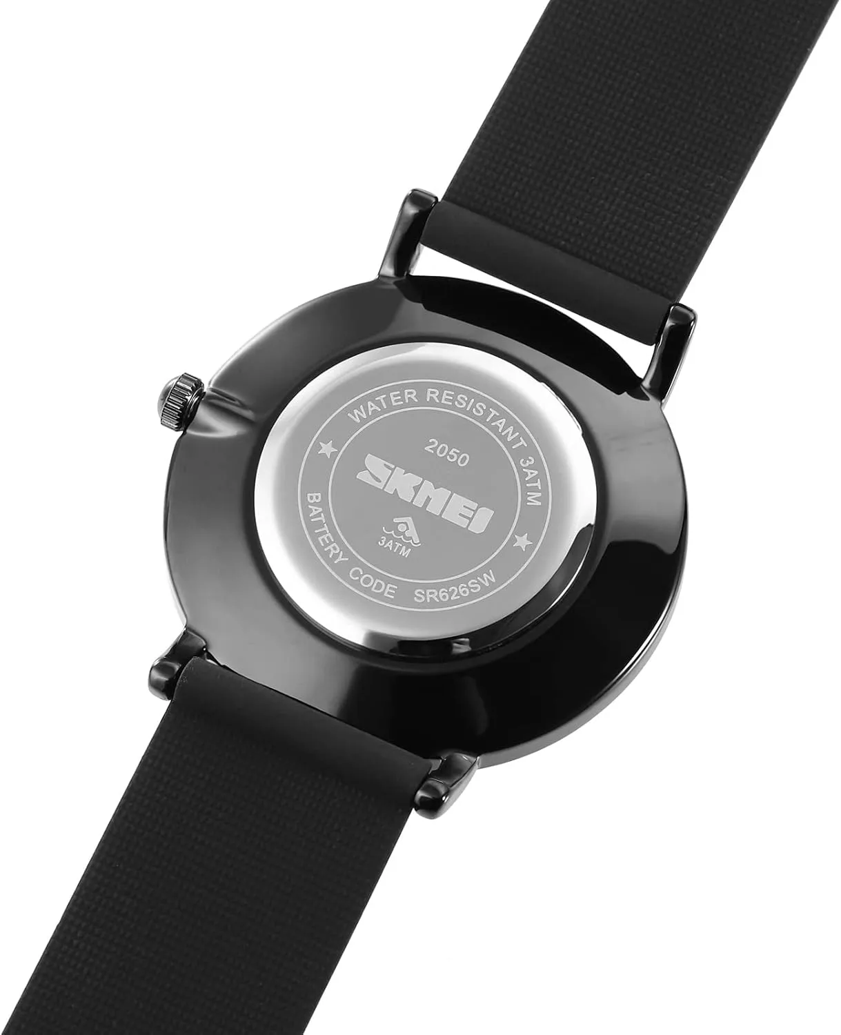 Waterproof payment incorporate Trend Unisex Watch Analog Display Gosasa Fashion Watches for Men Silicone Strap Simple Dial Casual Quartz Wristwatch 