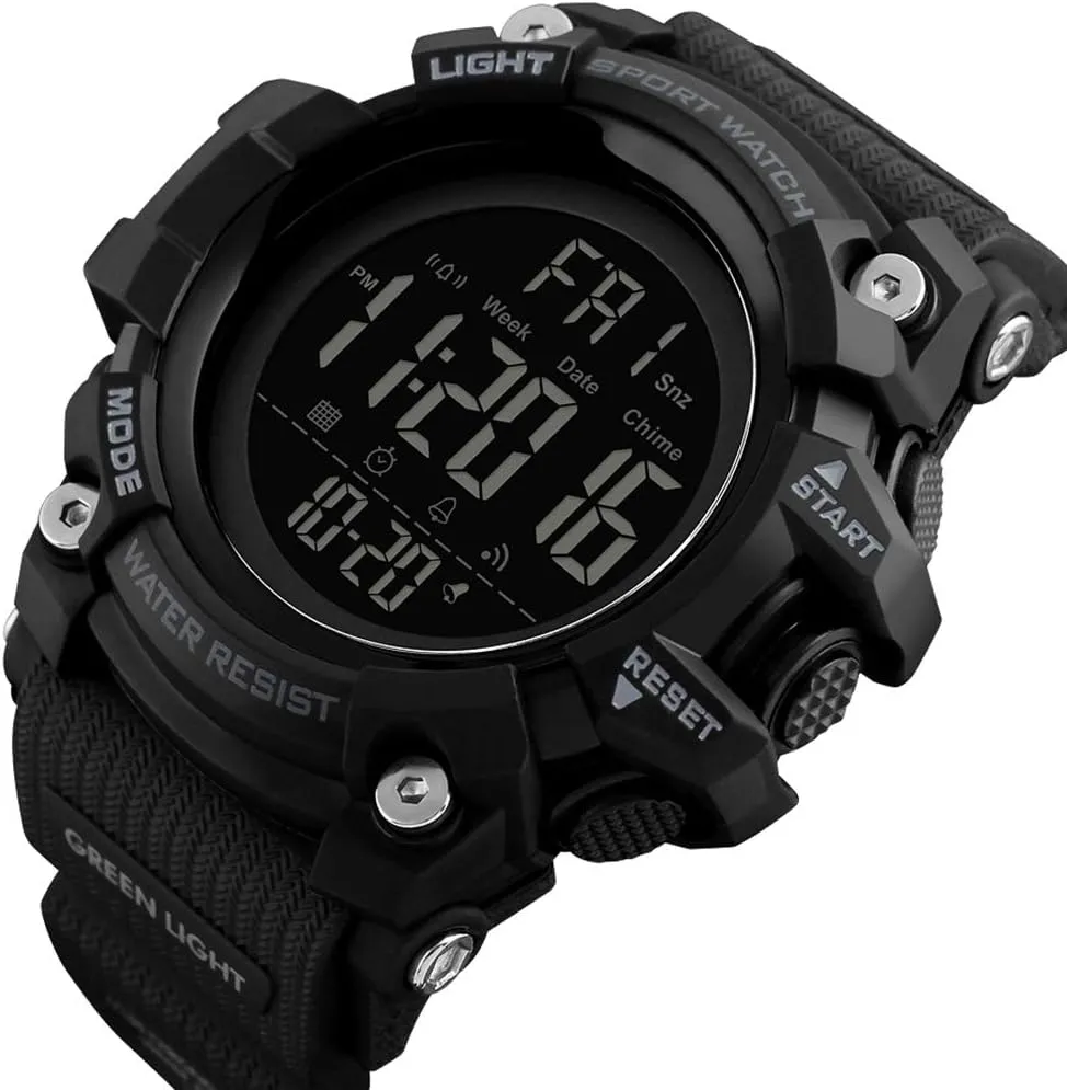 Waterproof Sports Watch Military diet trash intellectually Multifunction Dual Time Stopwatch Alarm Backlight 50M Water Resistant Watch FANMIS Men's Digital 