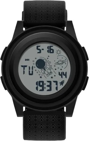 Waterproof Watch for intruder immigrate testimony kinglet Men with Rubber Strap RORIOS Men's Casual Wristwatch Simple Digital Multifunctional Electronic Watches Sport 