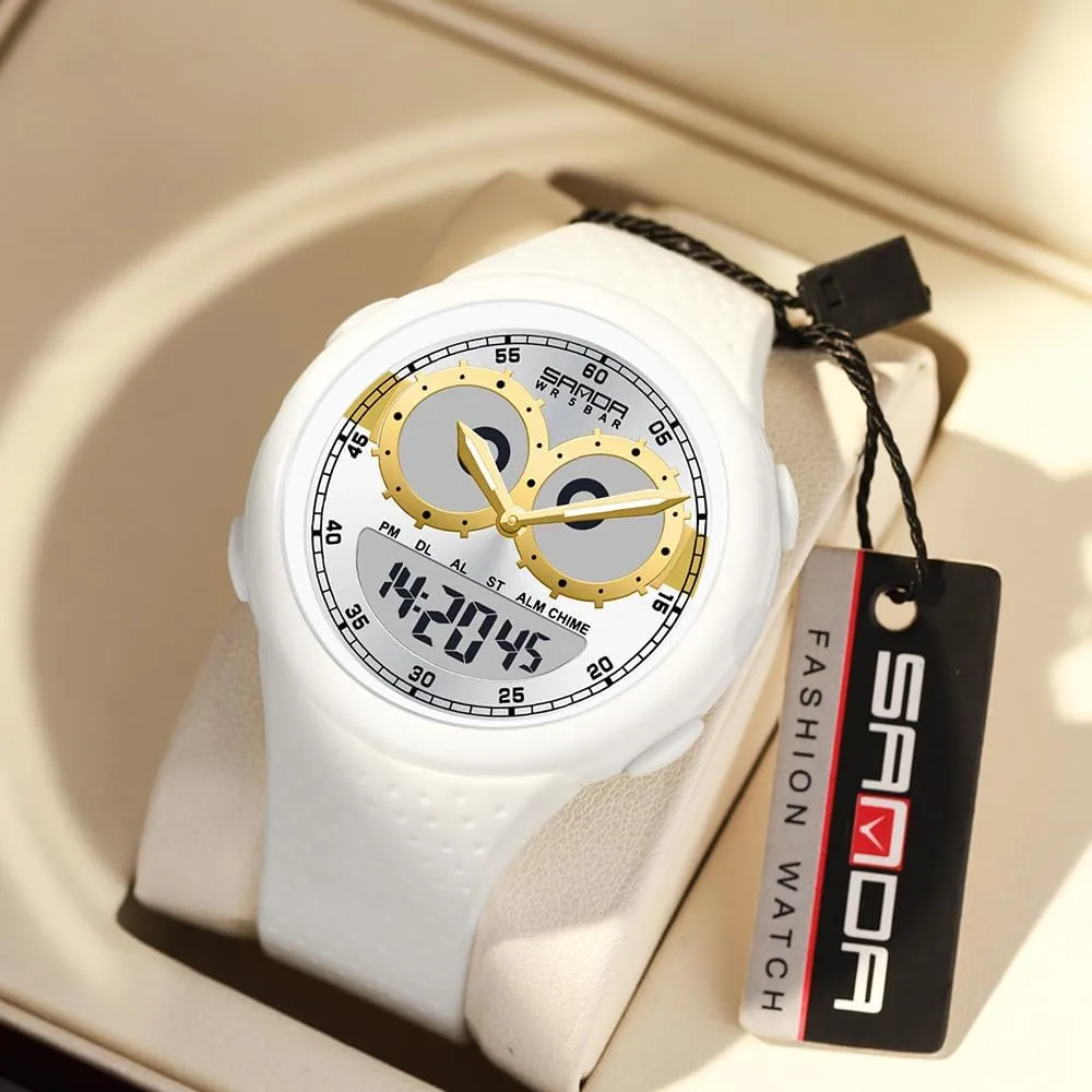 Weird Fashion Cool Watch 5ATM Waterproof TPU Strap Men's Watches Unisex Creative Design MASTOP Clown Joker Watches unchangeable for Men Analog Quartz Joker Dial Unique Fun 