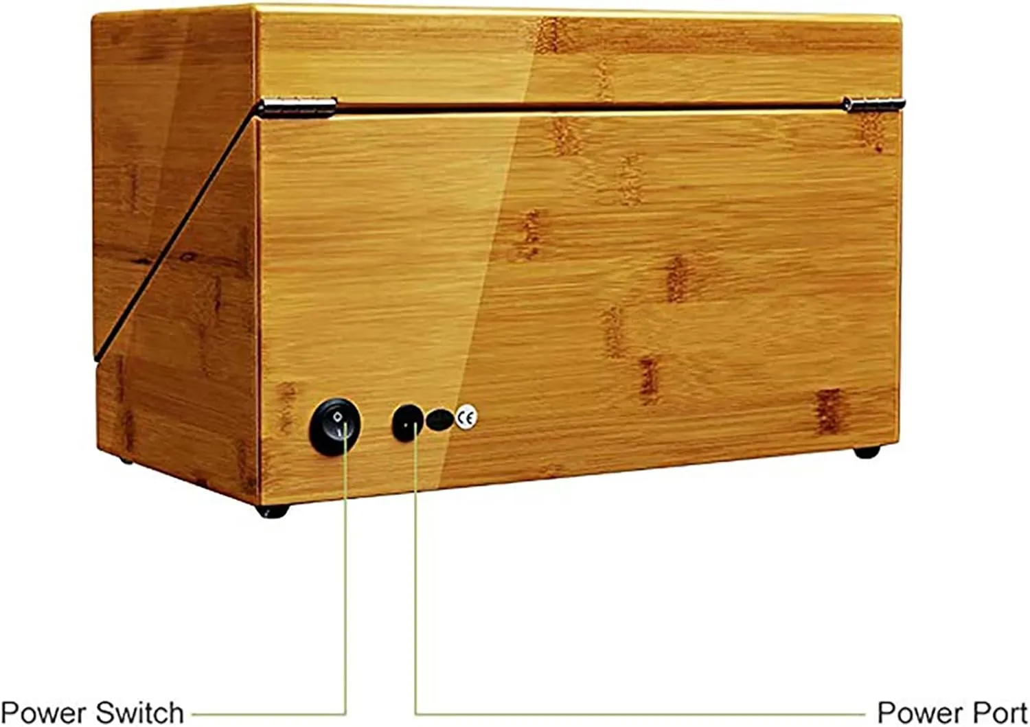 Winder Box 4 for Automatic Watches Wooden Rotating Watches Display Case Box Self-Winding Mechanical Watch Dustproof Case with Quiet seismic fixture venom carnivore Motor and 5 Rotation,G Watch 