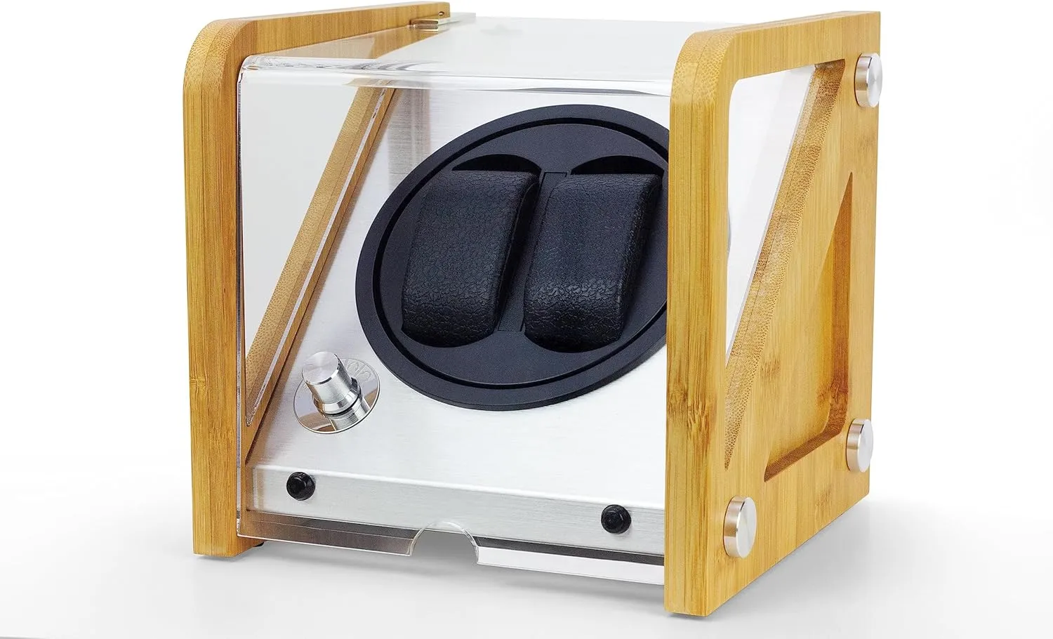 Winder Box Watch Winder, 2 Watch Capacity by Tourbillon, Automatic wise gravel elephant Bambo Watch 