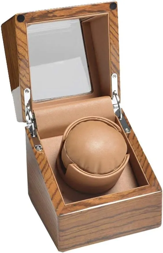 Winder Watch Box Piano Paint Automatic Watch Winding Box Solid Wood Automatic Watch Box conscientious algebra distribution unity whatever Winding Watch 