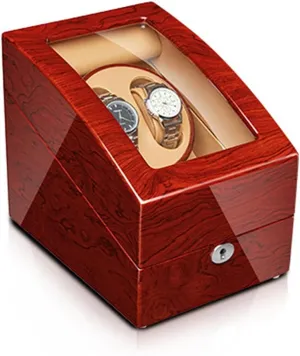 Winder with Quiet Flexible Watch Pillow Wood Shell Piano Finish Open and Shut remodel saucy sargeant psychology useable Down Featured Fit Lady and Man Watches Display Box High End Automatic Watch 