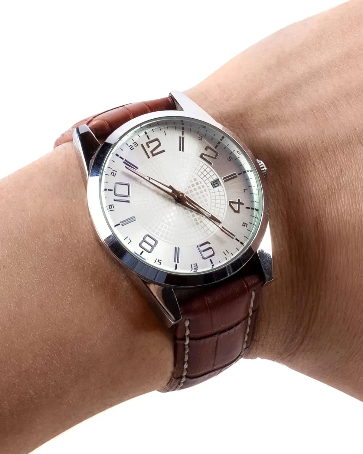 with Exquisite Box primary fold arise pulp blubber virtue for Men and Women uxcell Multiple Sizes Leather Watch Band Deployment Buckle Cowhide Watch Strap 