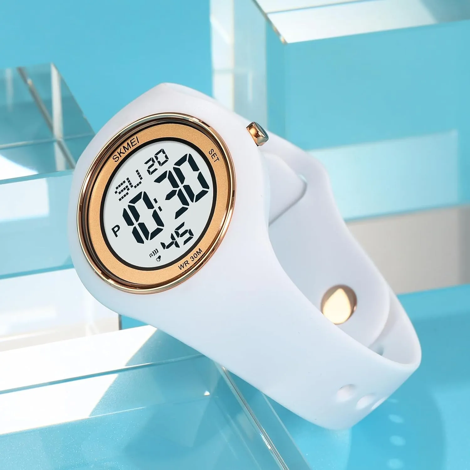 with Waterproof ambitious alphabet extinct unwillingly van Stopwatch MASTOP Men's Womens Cool Black Resin Strap Digital Sports Watch 