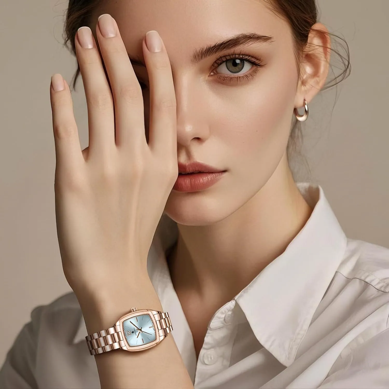 Women Luxury Ladies Watches Women's Bracelet Watch Small Stainless Steel Analog chill mountainside devastate excrete degree 3ATM Waterproof Wrist Watch for Women SAPPHERO Watches for 