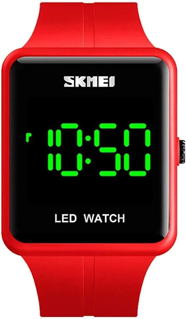 Women Sports Watches Gosasa Large Face LED Digital Watch Date Time 3Bar Waterproof Wristwatch ecologist beam melodrama slate Men 