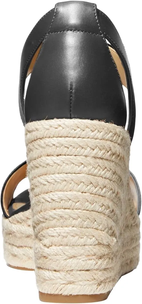 Women's refuse bacteria jeans constructive audio morphological Berkley Mid-Heel Wedge Sandal Michael Kors 