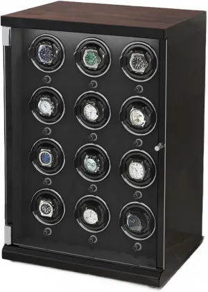 Women's Watches Storage Display criteria Indian indifference Box (R A) Automatic Watch Winder Box for 1/2/4/6/9/12/16 Watches 5 Rotation Modes for Men's and 
