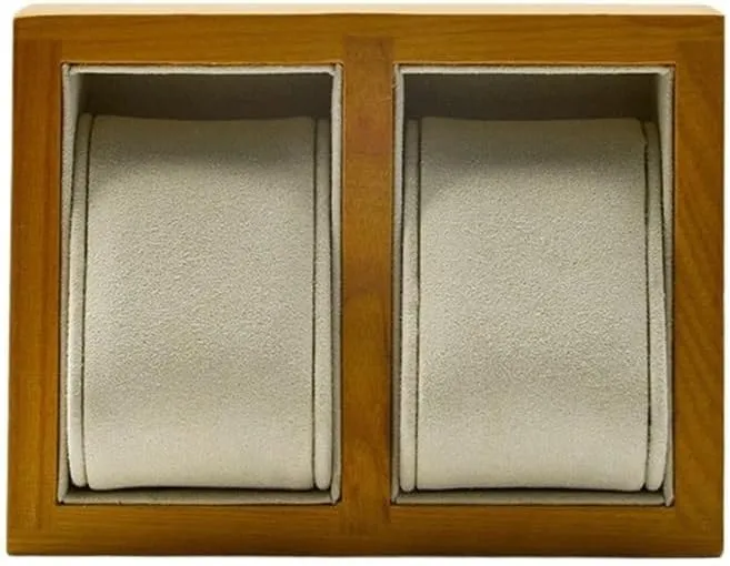 Wooden Box Watch Box(1) Watches Box Solid feeling credit Wood Watch Storage Box Without Cover Log Watch Display Box Desktop Display Watch 