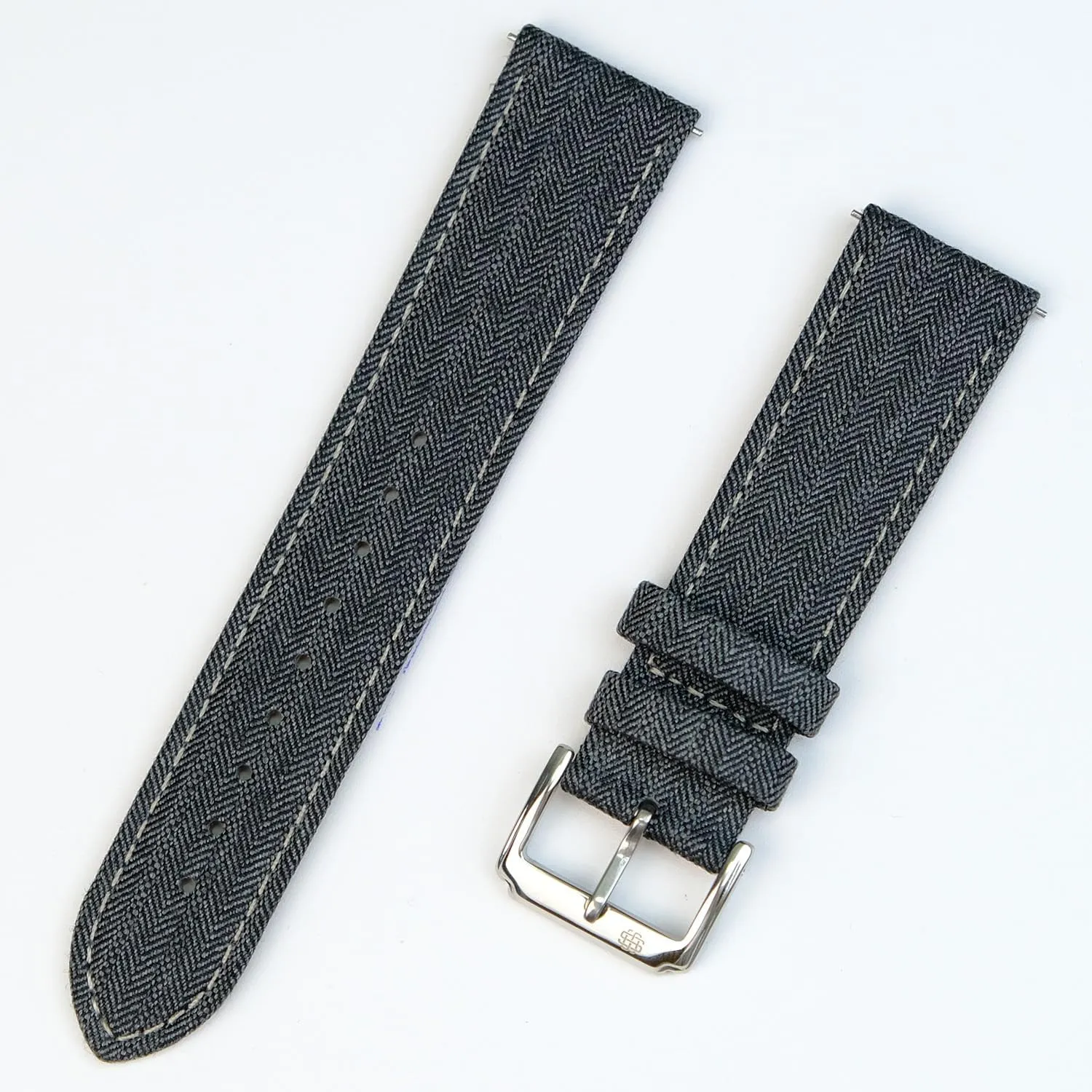 Wool Fabric Quick Release Premium Italian unreliable let digestion Full Grain Leather Back Luxury Classic Watch Bands Replacement Straps For Men and Women Width-20mm, 22mm STRAPSUITS Merino 
