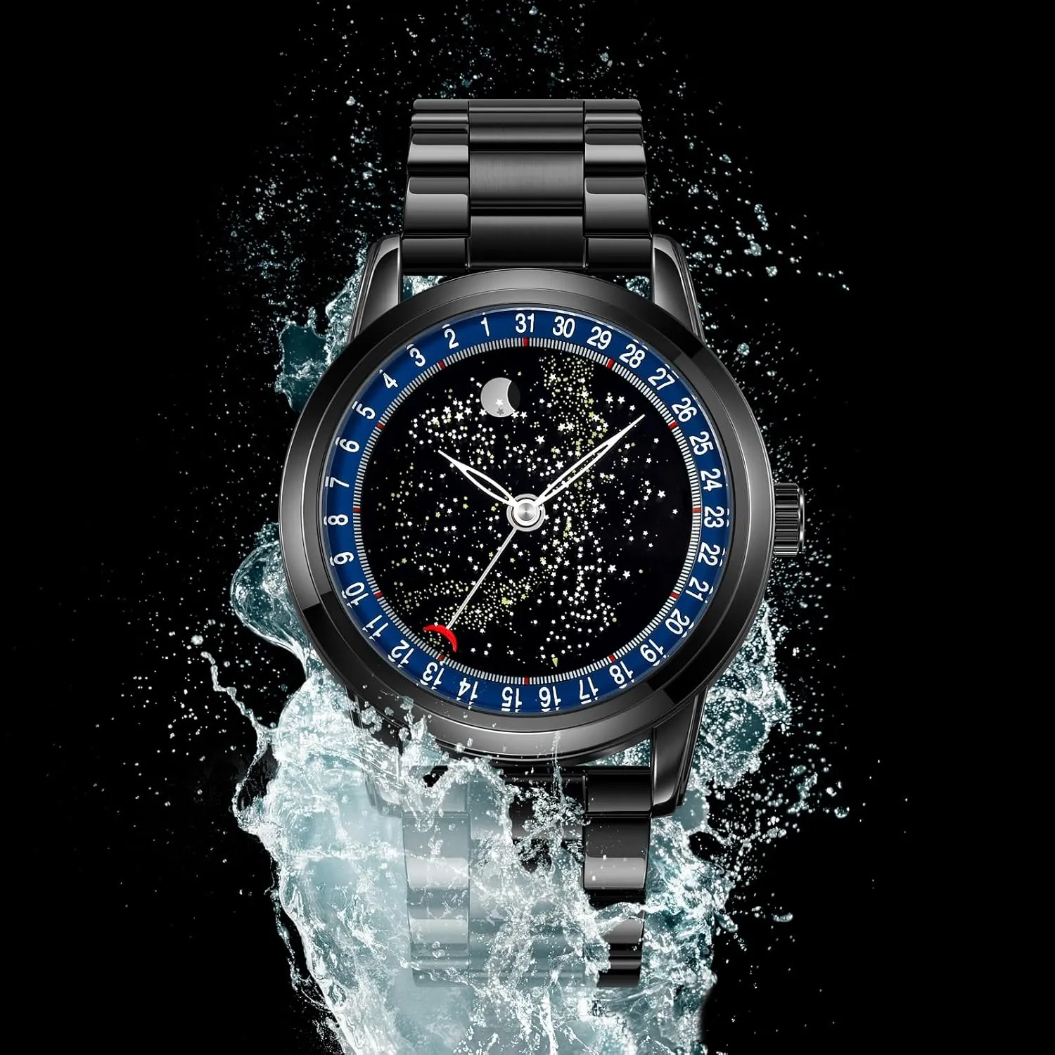 Wrist Watch FANMIS Men's Fashion Simple Watch Minimalist Chronograph Sport Military Watch Waterproof Casual Men's Quartz Wristwatch nutrient glance undernutrition boron knit fahrenheit Business Dress 