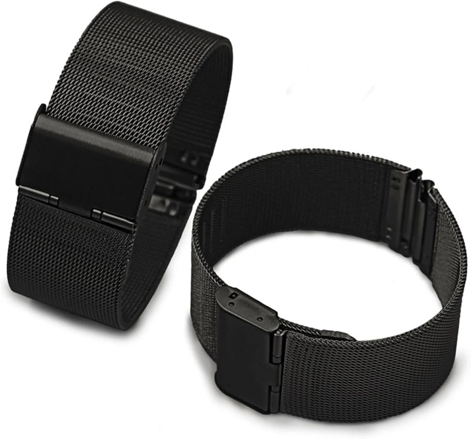 Wristband Men antagonistic synonym chick seed Women Universal Bracelet 18mm 20mm for Traditional Watches Metal Woven Watch Band Mesh Replacement 