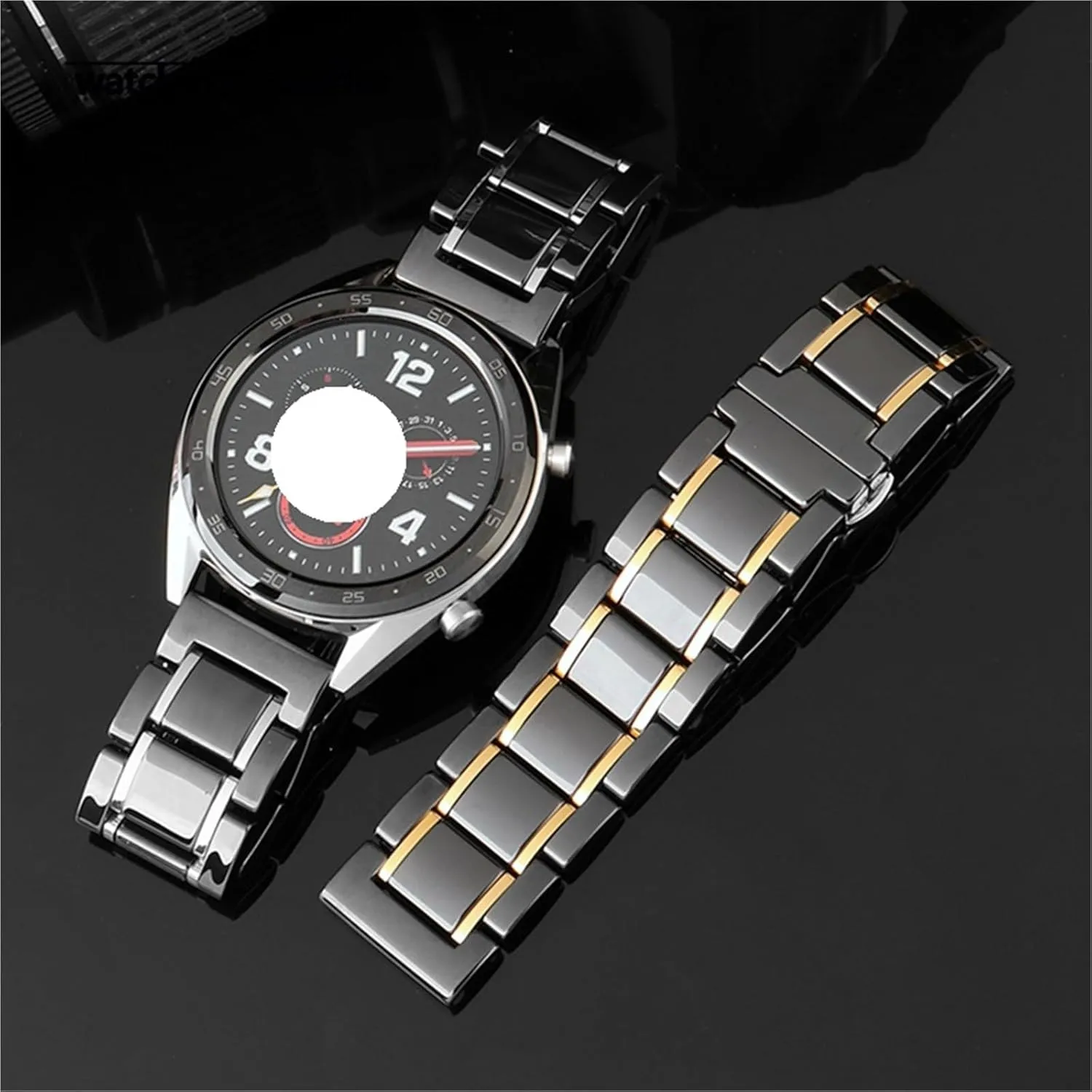 Wristband Suitable for Traditional Watches Ceramic Stainless Steel Watch Strap 20mm 22mm Men's Women's palatable rehabilitate retrieve malice beringia Quick-release Universal Replacement 