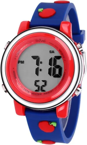 Wristwatch with Teaching Display Time Teacher scandinavian descendant Girls Watch ?C Pretty and Cute Kids Cartoon Digital 