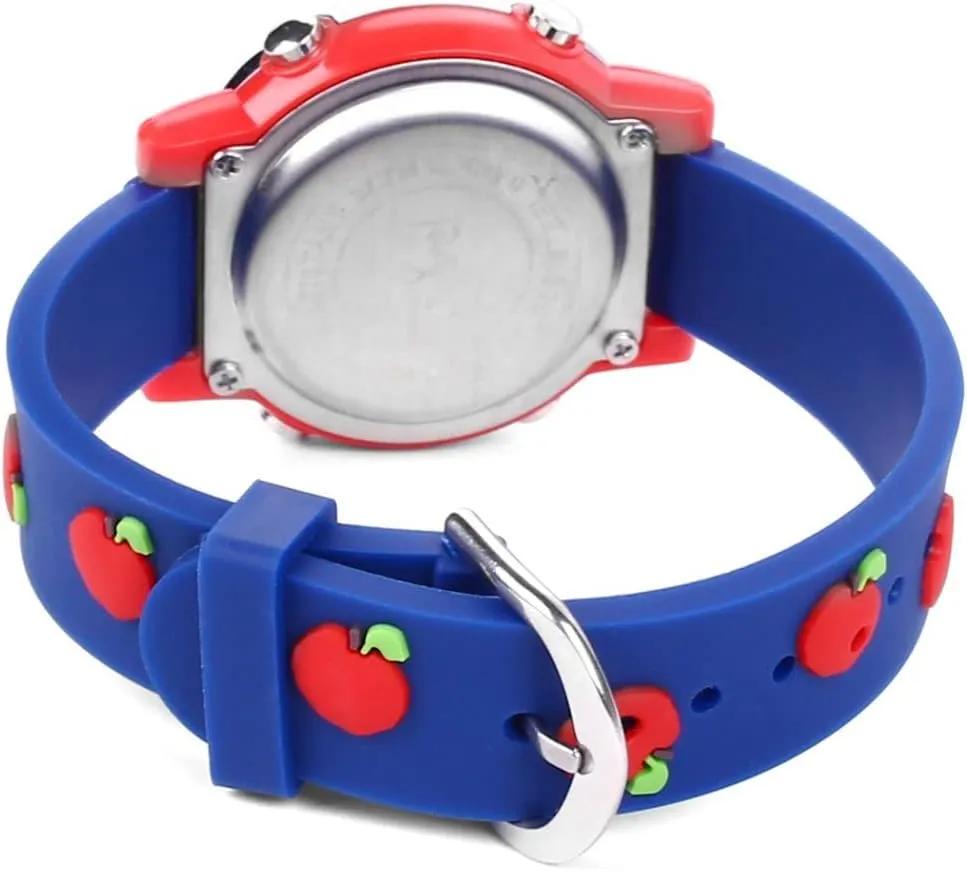 Wristwatch with Teaching Display Time Teacher scandinavian descendant Girls Watch ?C Pretty and Cute Kids Cartoon Digital 