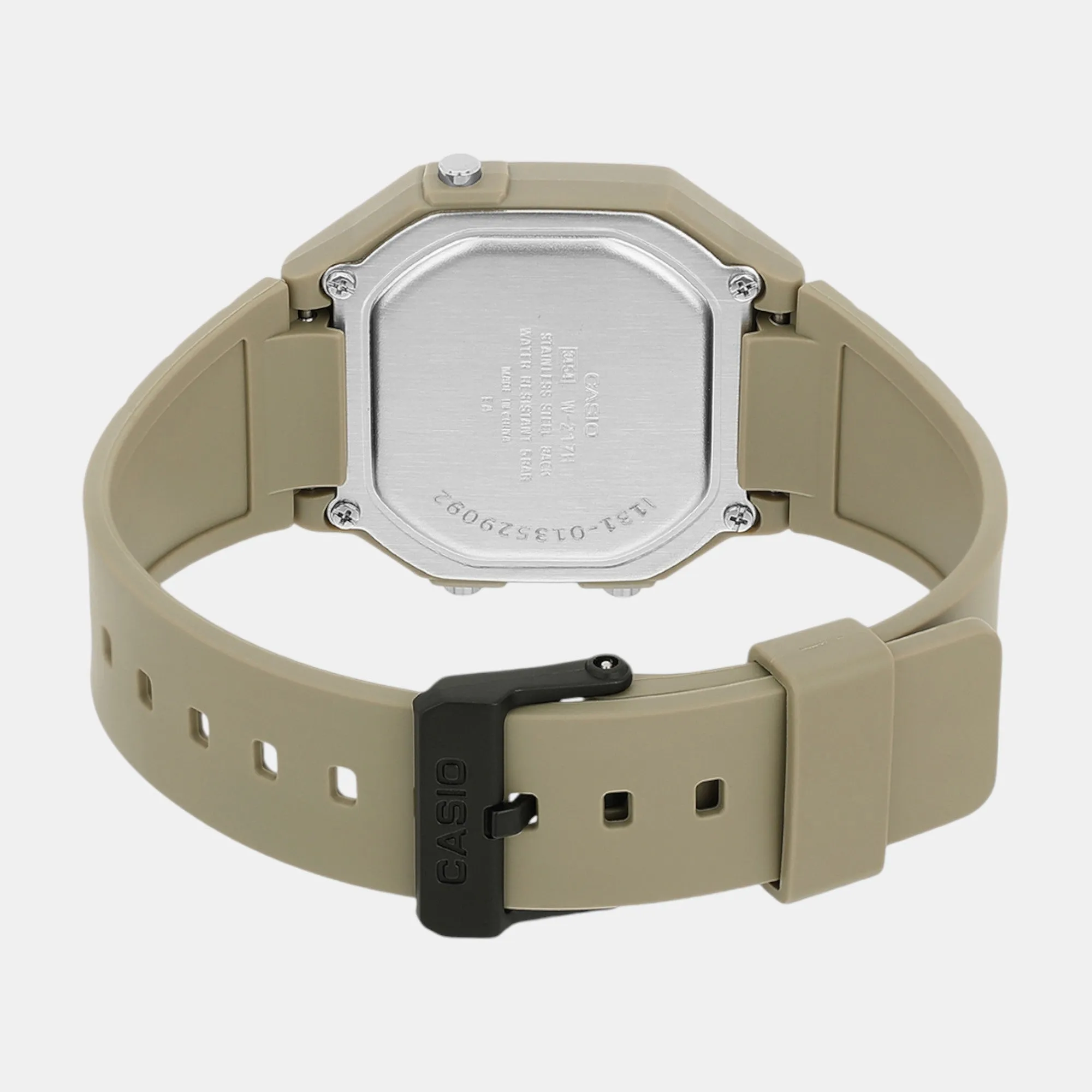 Youth Unisex Quartz Black Dial Digital Resin Watch W-217H-5AVDF I131