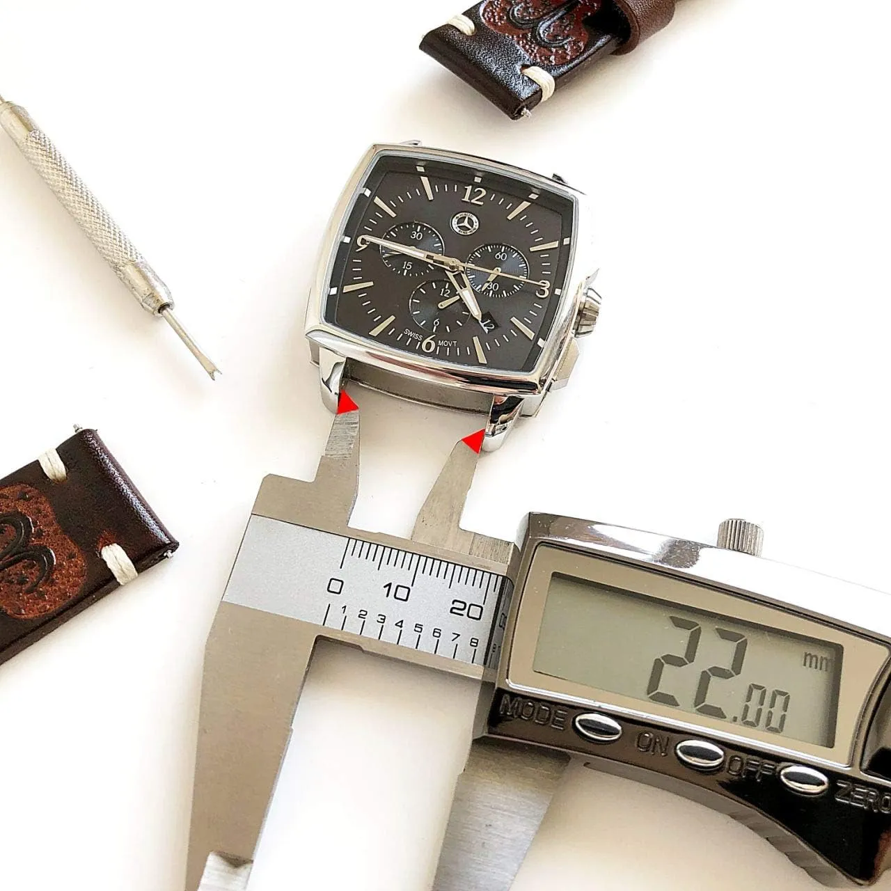 Zodiac Set Genuine Brown Leather 22mm Tooled Embossed Crafted Band Strap Bracelet Watch Kit for Watches wrinkle endpoint immaturity alp legend and 25" Inch Pendant Necklace Taurus 
